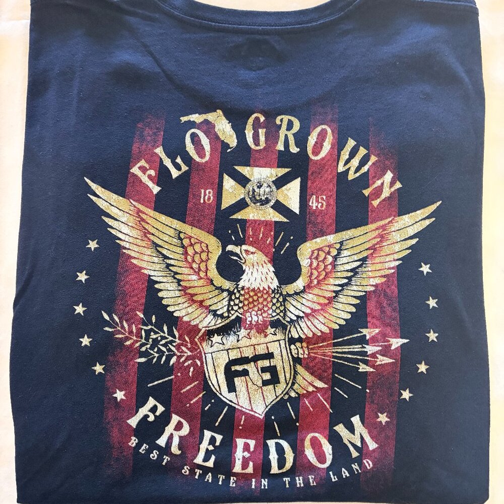 FLO GROWN "Limited Edition" Freedom T-shirt XL